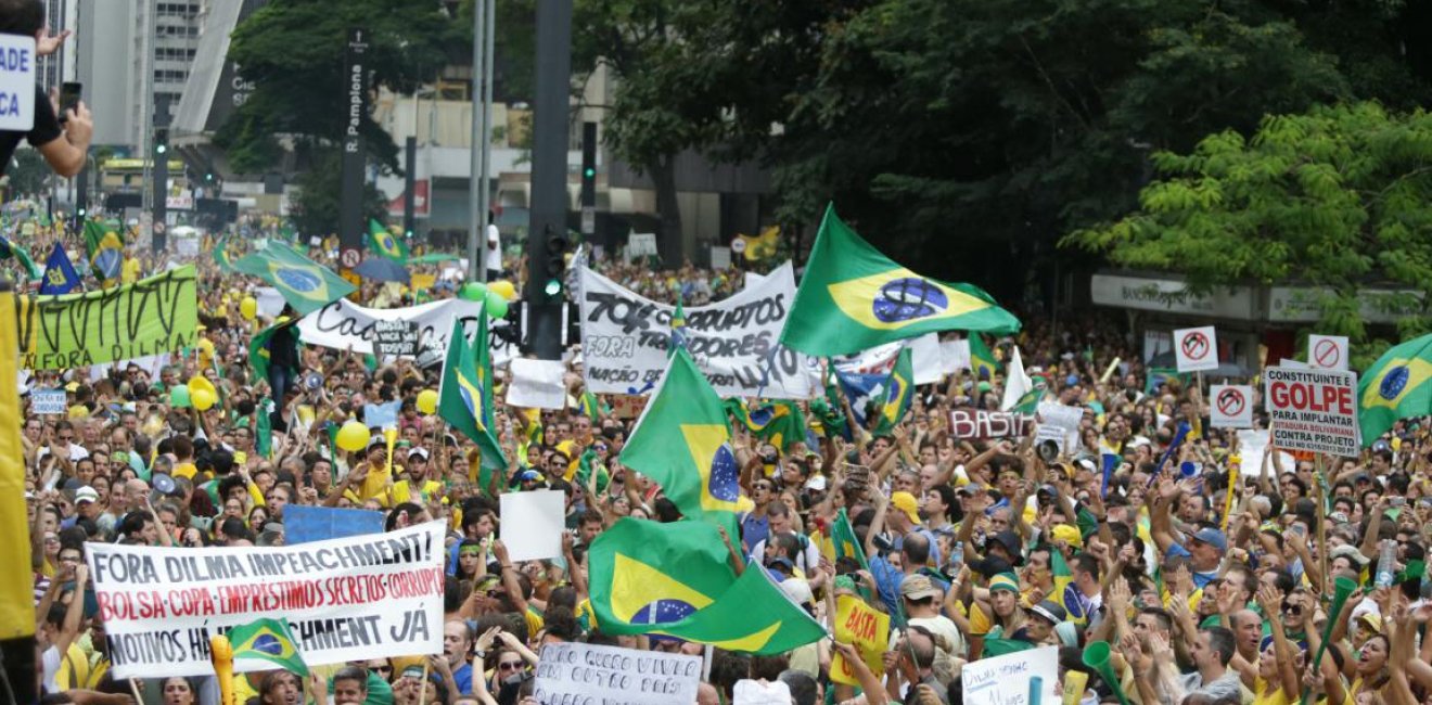 Protests in Sao Paulo, March 16 2015