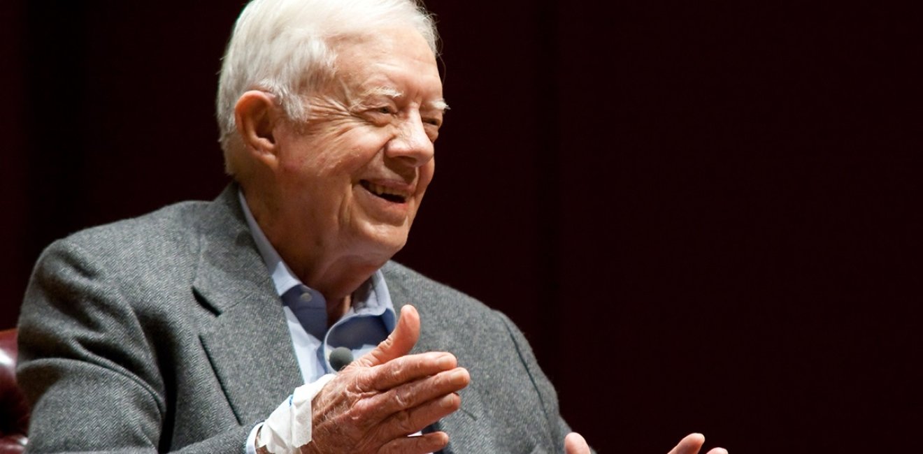 US President Jimmy Carter