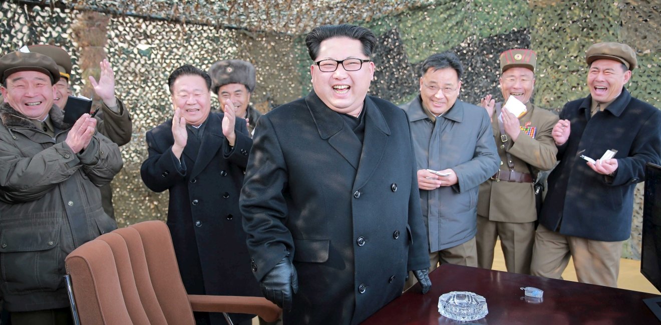 Kim Jong Un Smiling