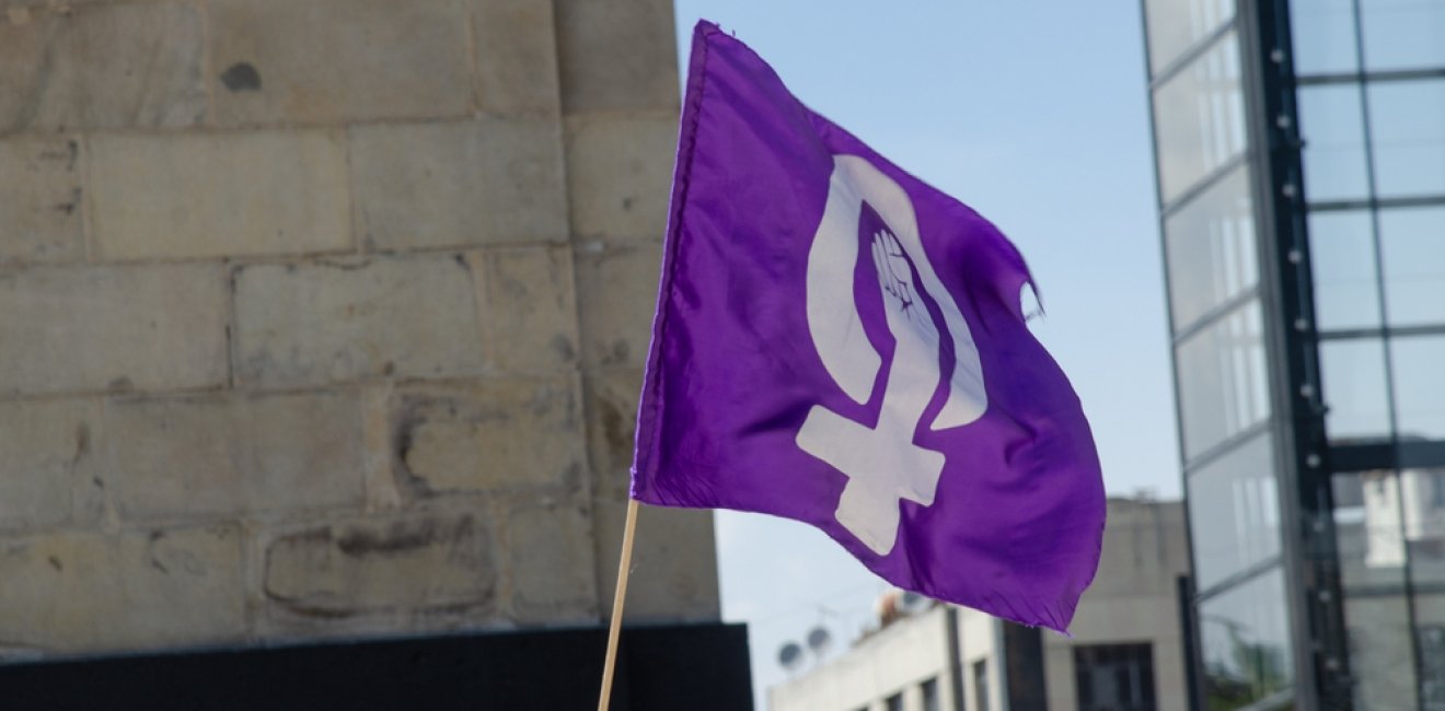 Feminist march against gender violence, March 8 in Mexico thousands of women protest in the streets 