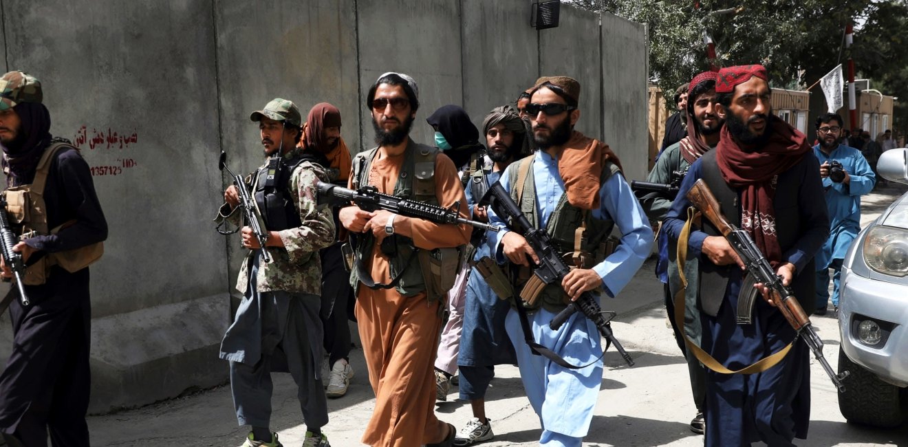 Taliban at Kabul Airport 8-19-21