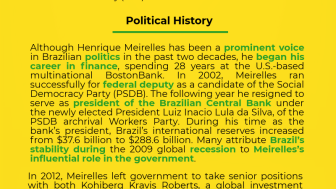 Henrique Meirelles - Candidate Bio