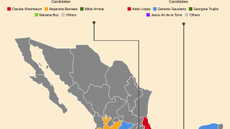 Infographic | 2018 Mexican Gubernatorial Election Results