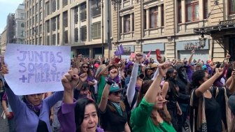 Protests in Mexico in March 2020