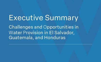 The Drying Out of Central America - Executive Summary