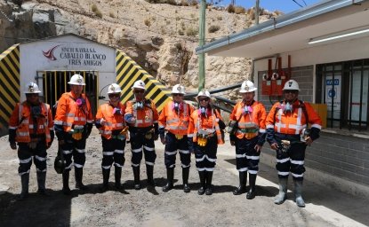 US Ambassador visits mine in Bolivia