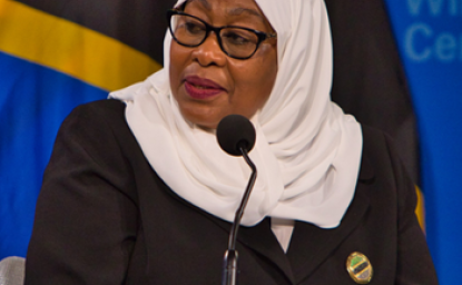 H.E. Samia Suluhu Hassan, President of the Republic of Tanzania