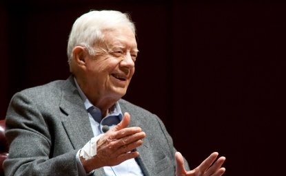 US President Jimmy Carter