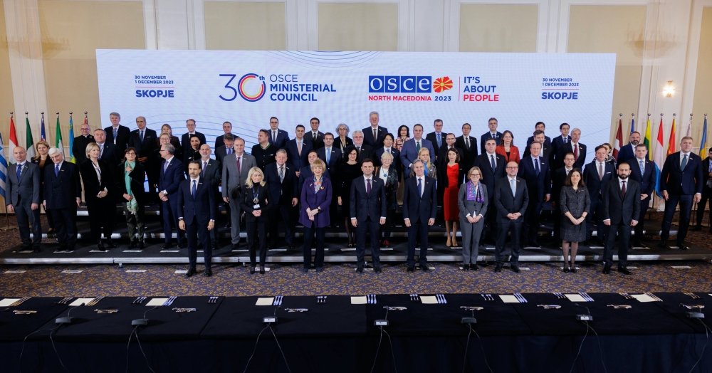 OSCE Ministerial family photo