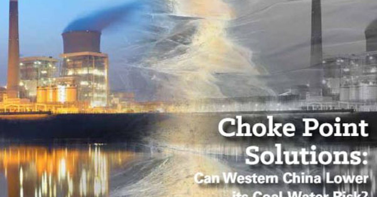 InsightOut Issue 5- Choke Point Solutions: Can Western China Lower Its ...