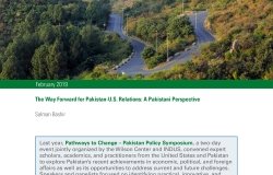 The Way Forward for Pakistan-U.S. Relations: A Pakistani Perspective