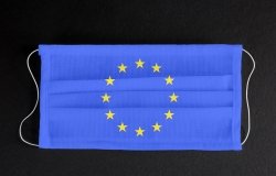 EU flag mask