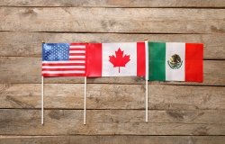 flags of us mexico and canada
