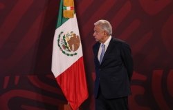 AMLO with flag