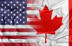 Relations between two countries. USA and Canada