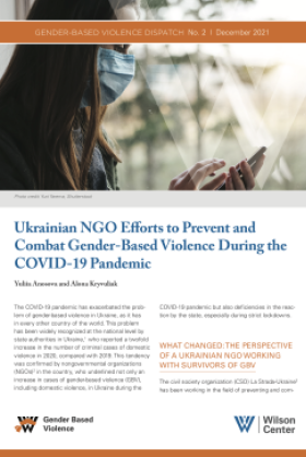 Ukrainian NGO Efforts to Prevent and Combat Gender-Based Violence During the COVID-19 Pandemic
